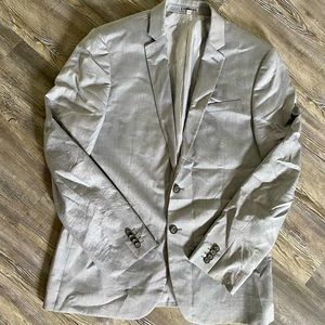 Express Grey Blazer Slim Fit SZ Regular 40